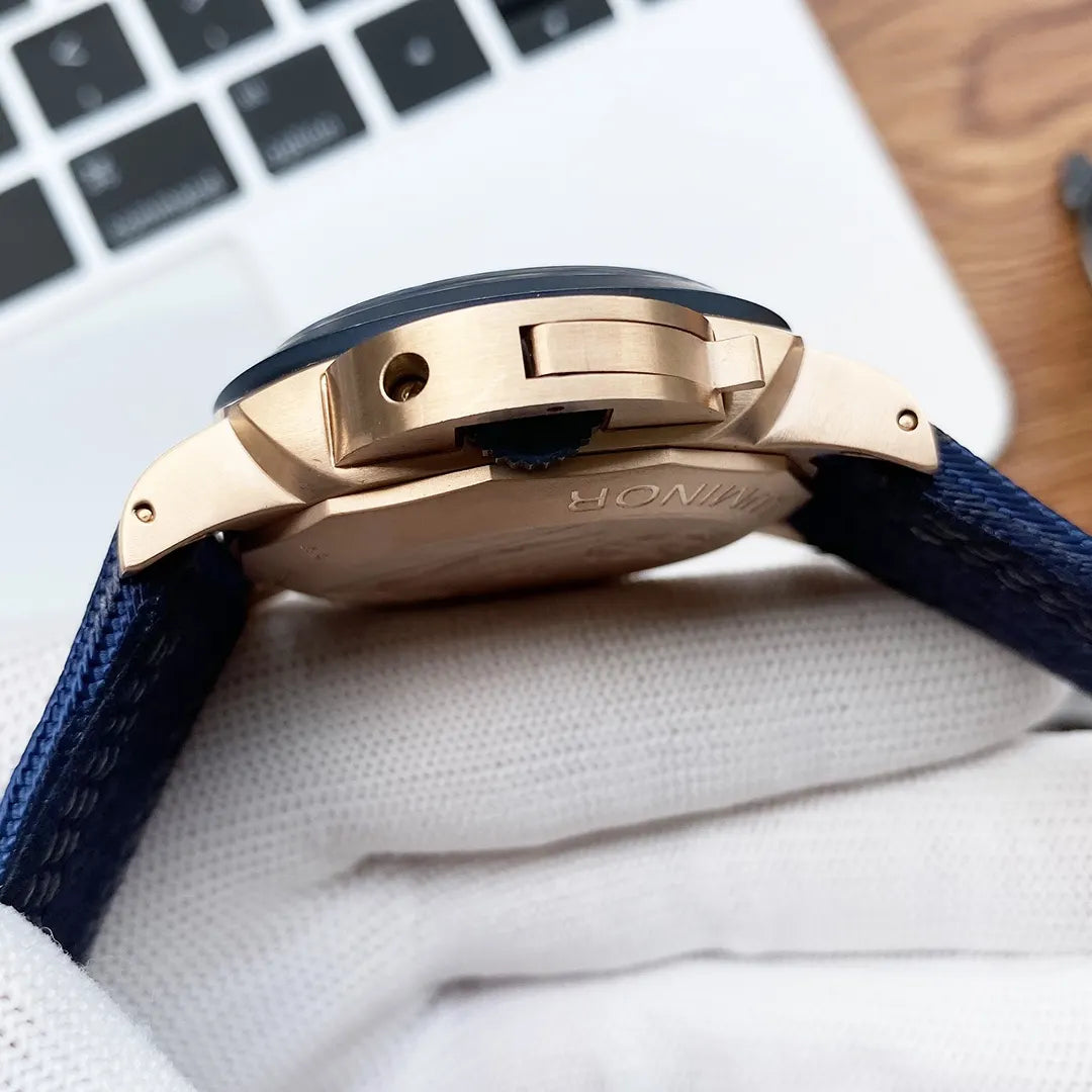 Panerai Blue Bronze Watch - Hình 2