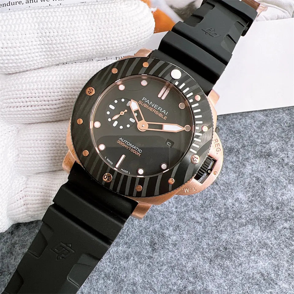 Panerai Rose Gold Rubber - Hình 5