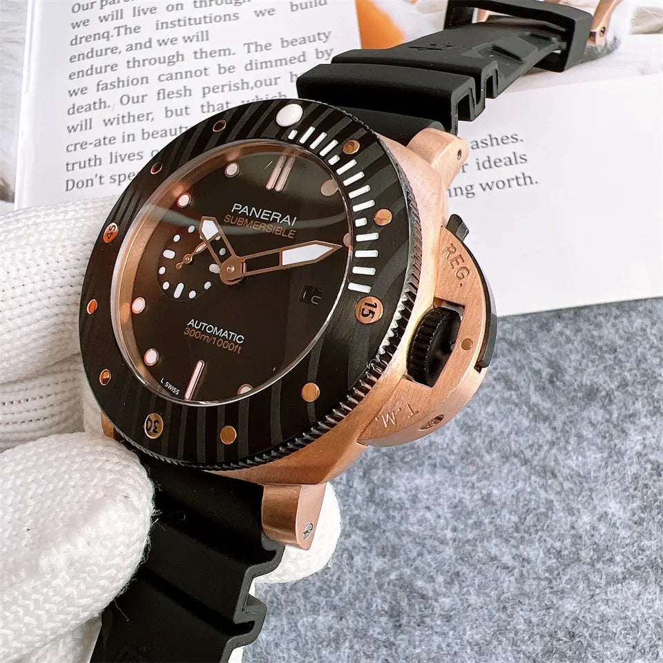 Panerai Rose Gold Rubber - Hình 3