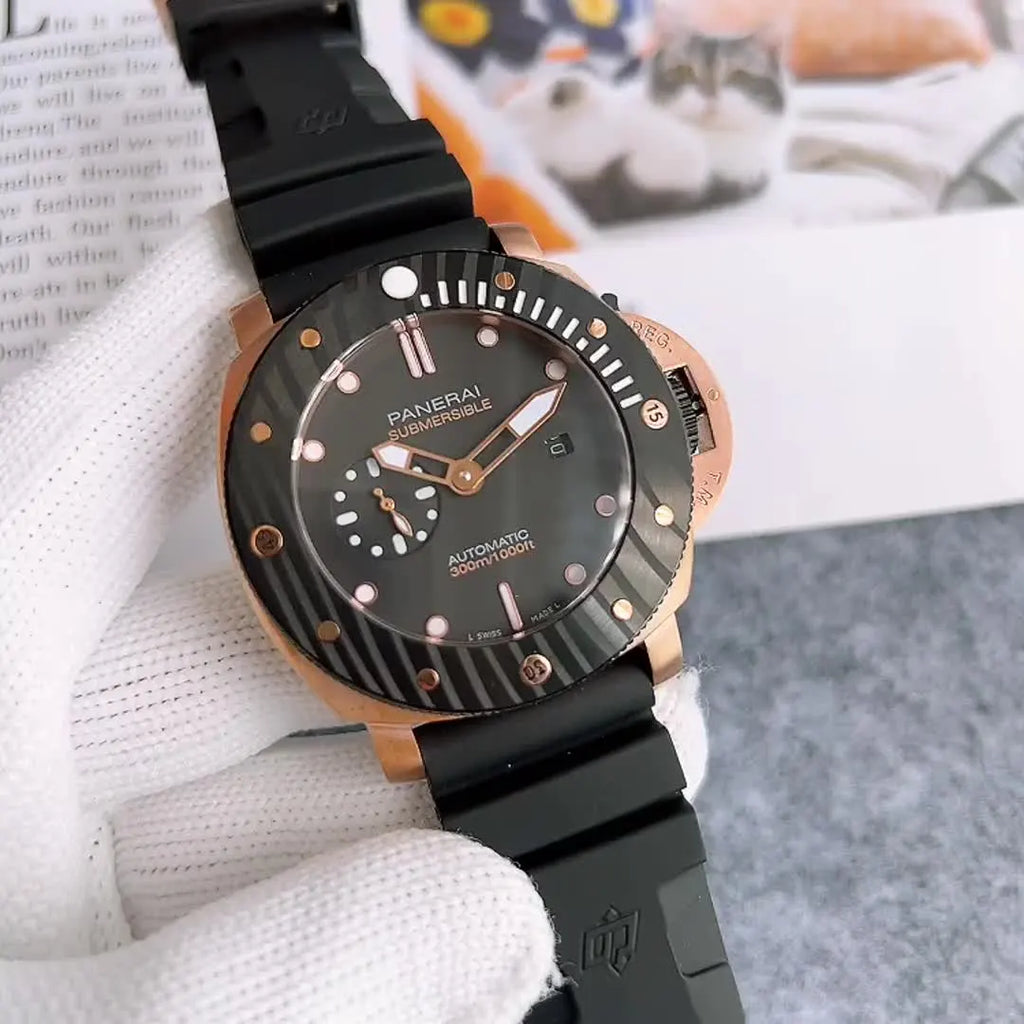 Panerai Rose Gold Rubber