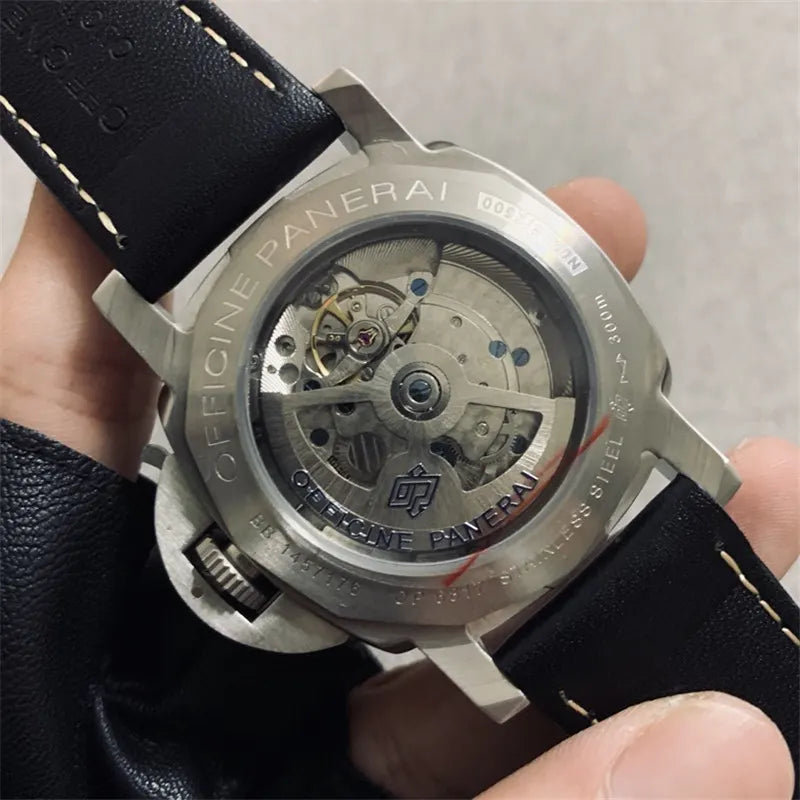 Panerai Black Leather 8 Days - Hình 3