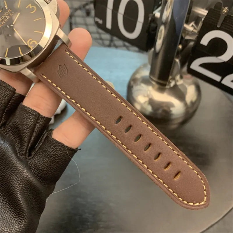 Panerai Luminor Brown Leather - Hình 3
