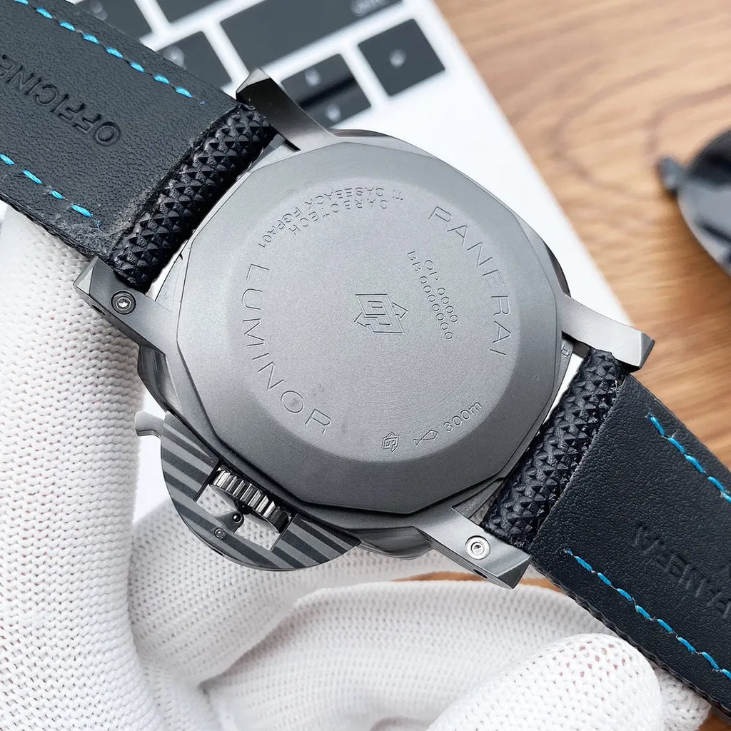 Panerai Carbotech Blue Stitch - Hình 3