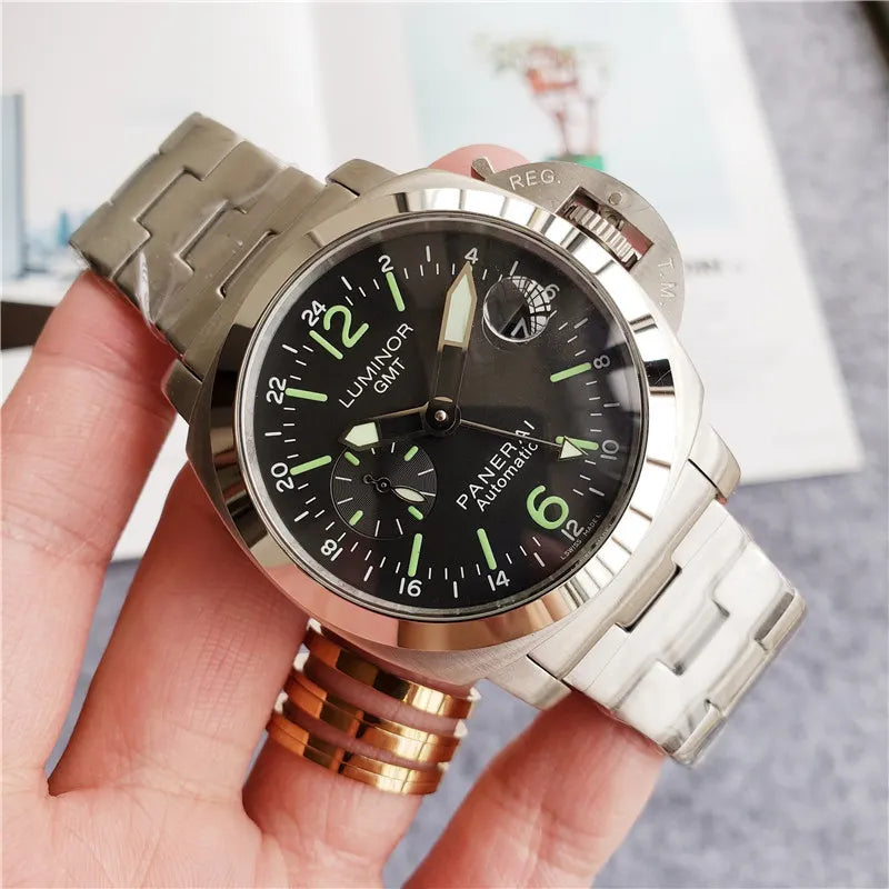 Panerai Luminor GMT Steel - Hình 6