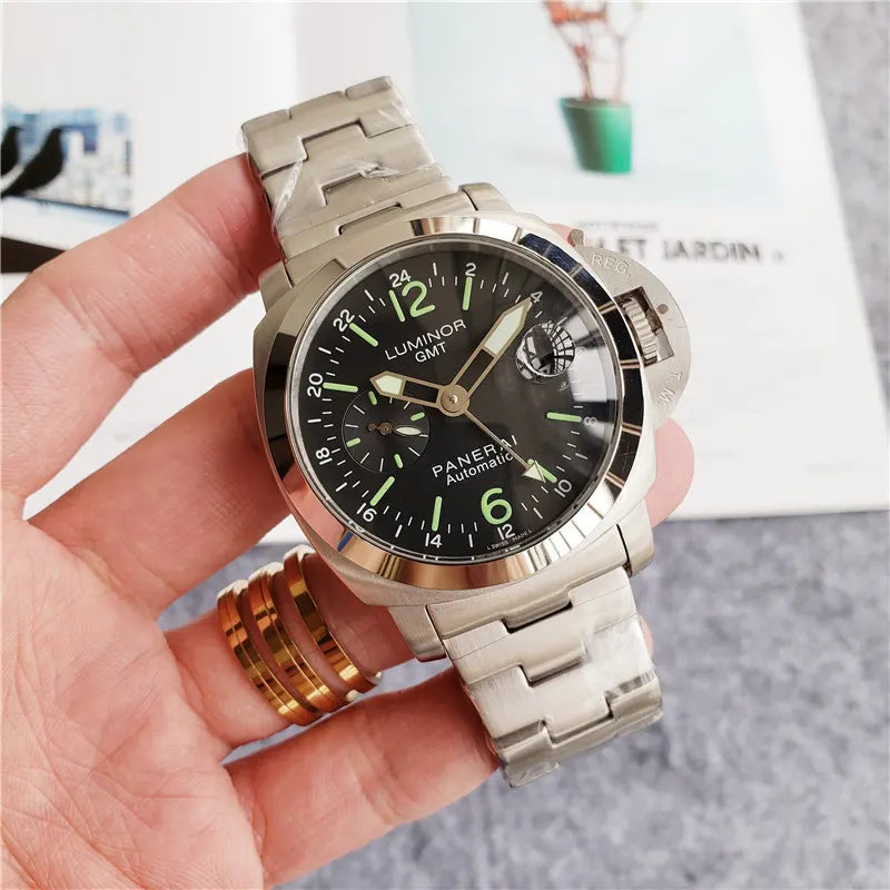 Panerai Luminor GMT Steel - Hình 7