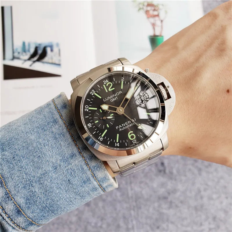 Panerai Luminor GMT Steel