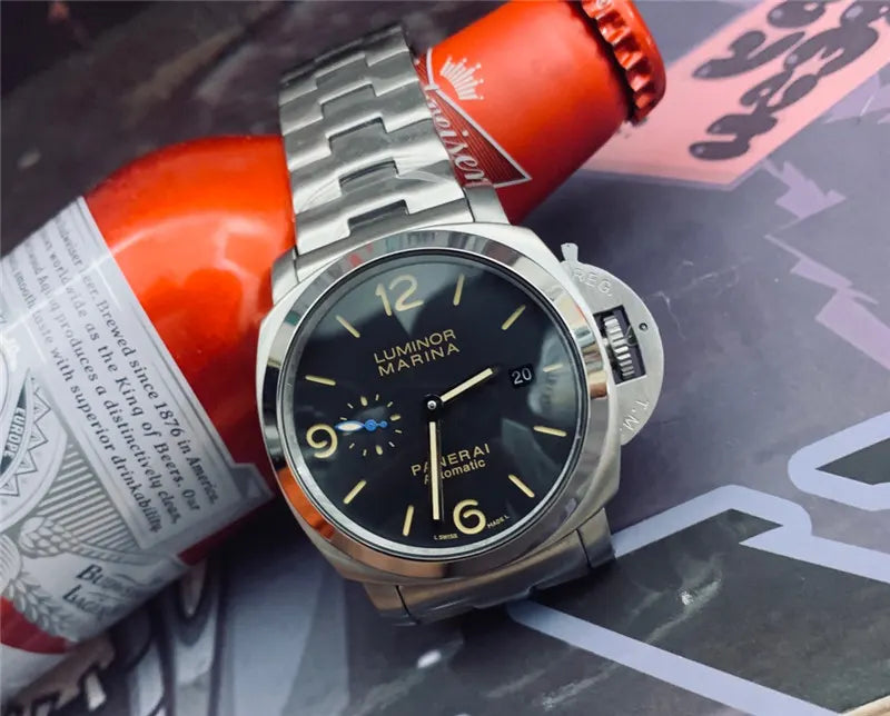 Panerai Black Dial Bracelet - Hình 3