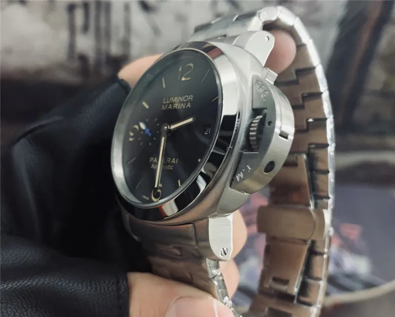 Panerai Black Dial Bracelet - Hình 2