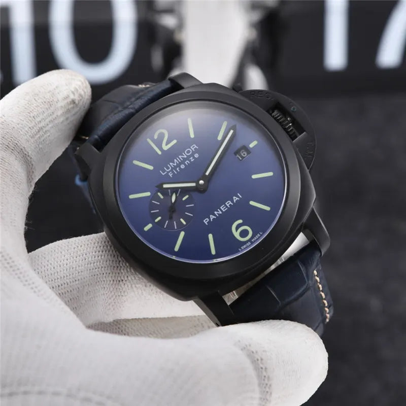 Panerai Black Ceramic Blue - Hình 7