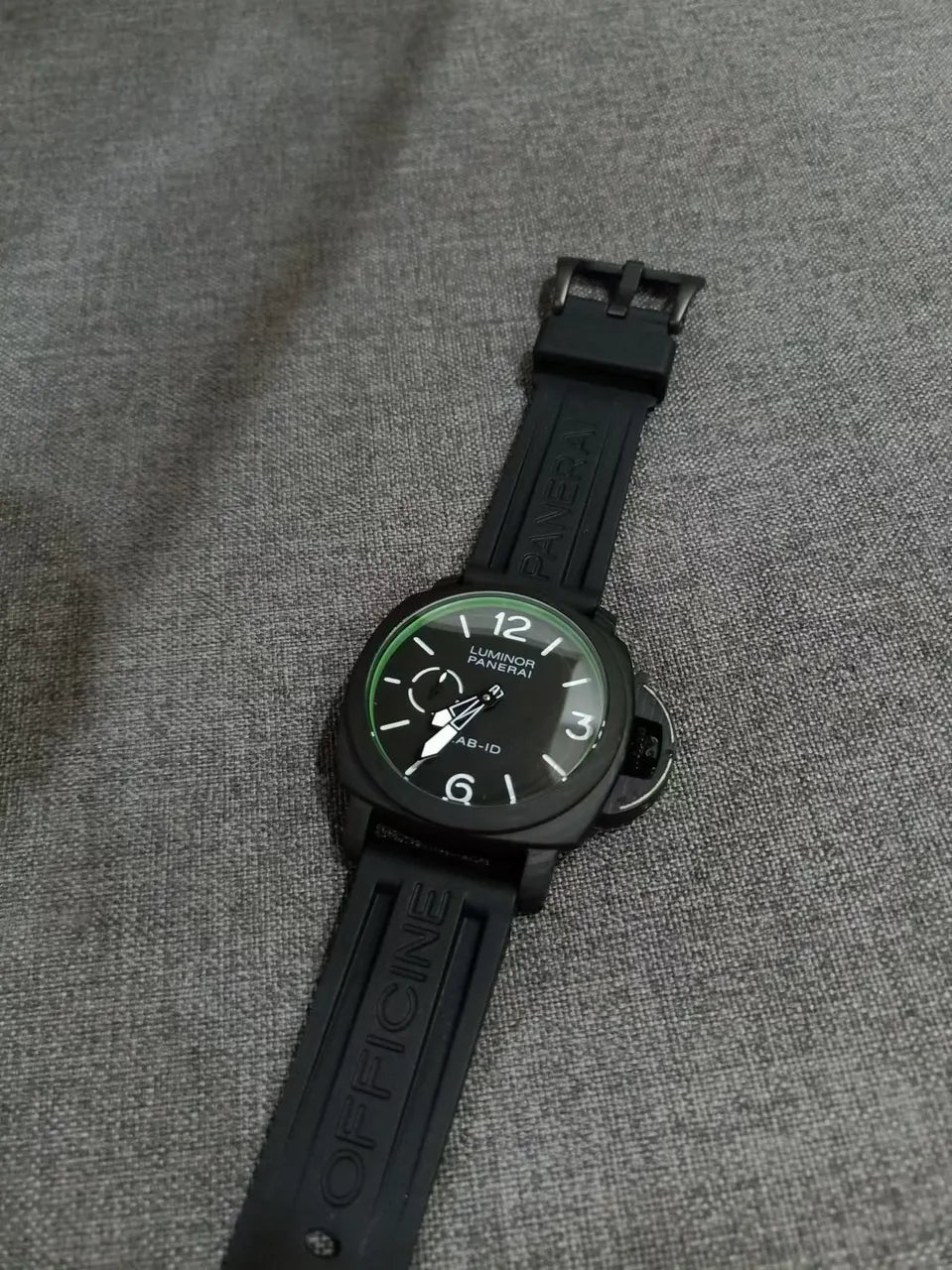 Panerai Black DLC Textile