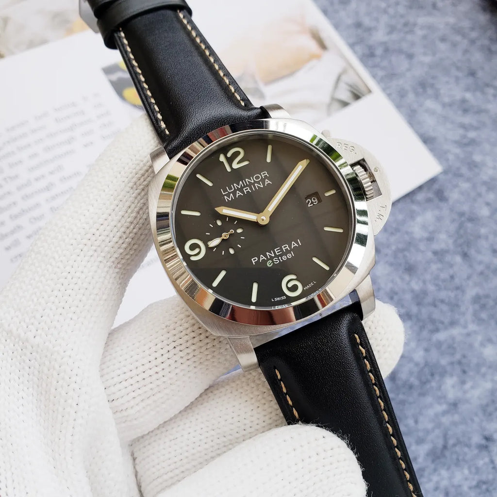 Panerai eSteel Anthracite - Hình 3
