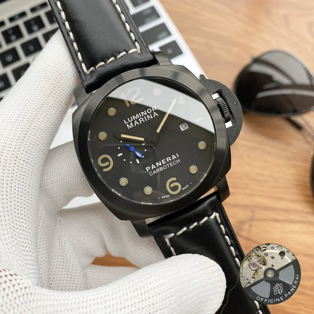 Panerai Carbotech Black Dial