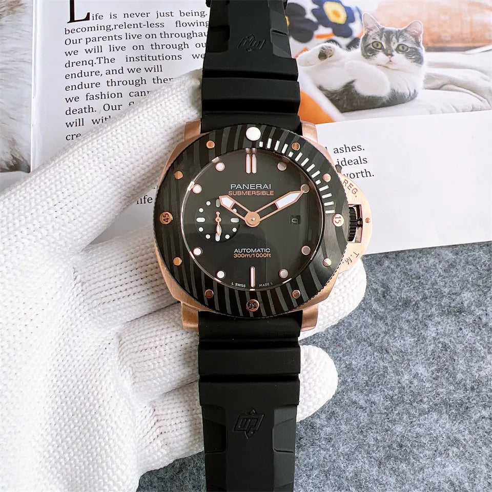 Panerai Rose Gold Black