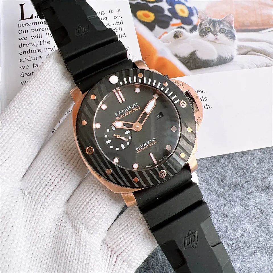 Panerai Rose Gold Black - Hình 6