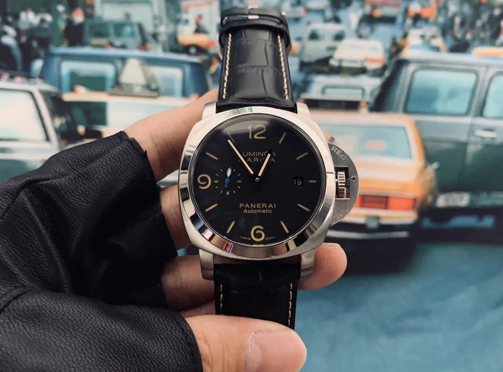 Panerai Luminor Leather Watch
