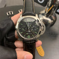 Panerai Luminor GMT Black Dial leather