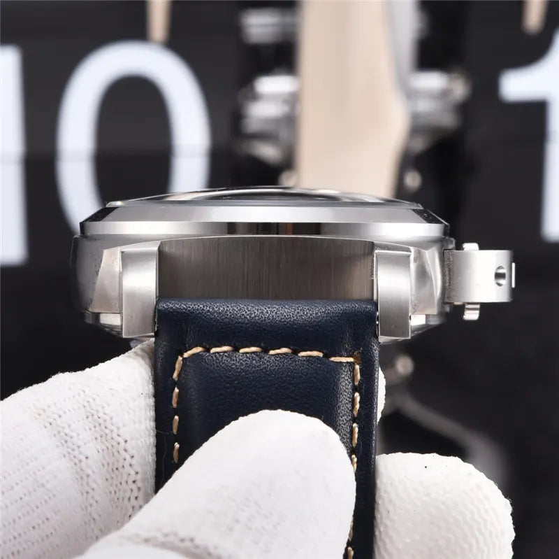 Panerai Luminor GMT Blue Leather - Hình 3