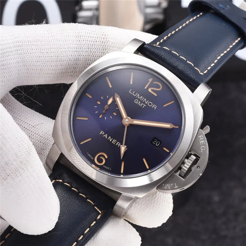 Panerai Luminor GMT Blue Dial - Hình 7