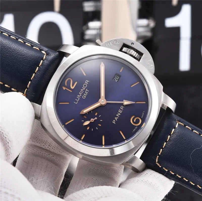 Panerai Luminor GMT Blue Dial - Hình 6
