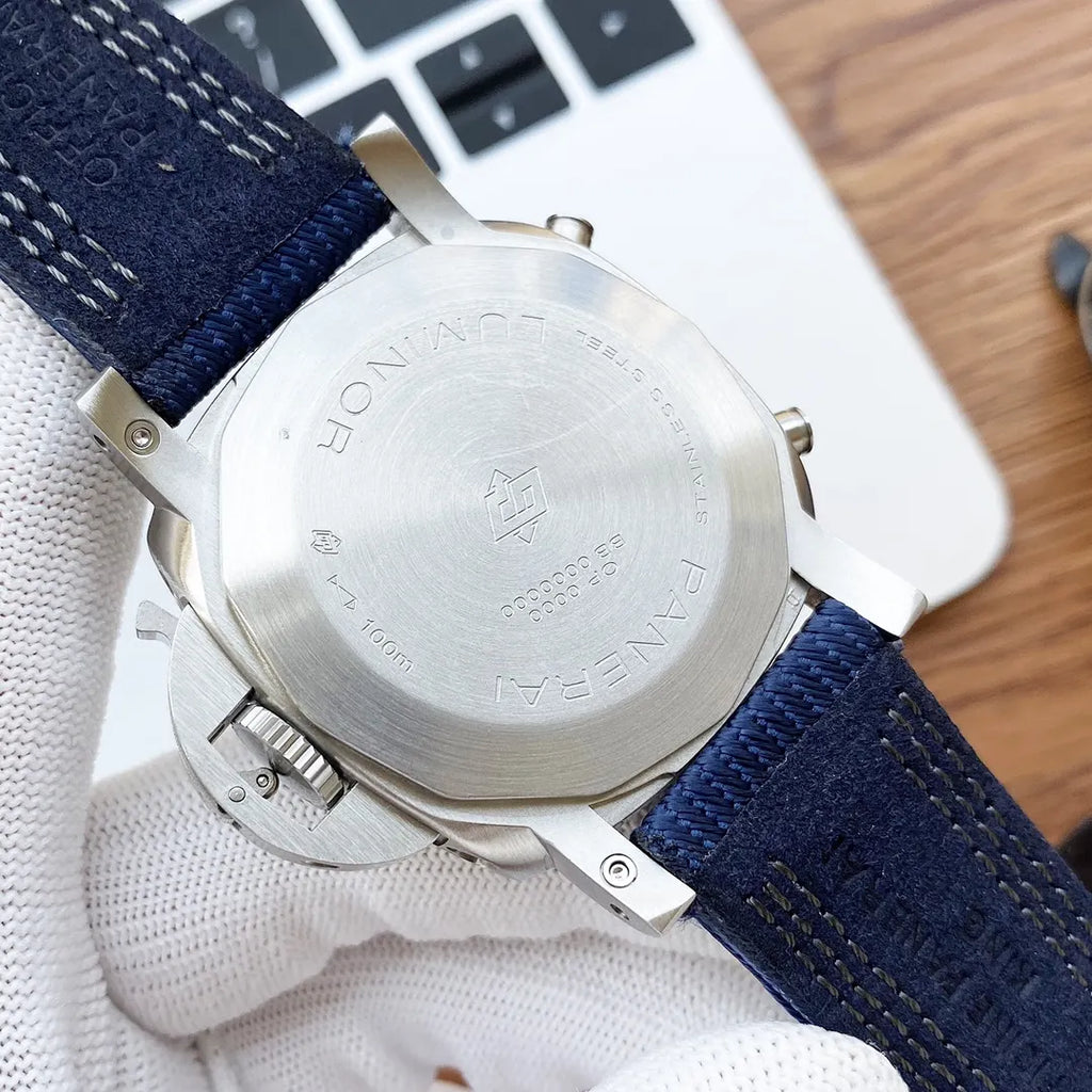 Panerai Luminor Chronograph Blue - Hình 2