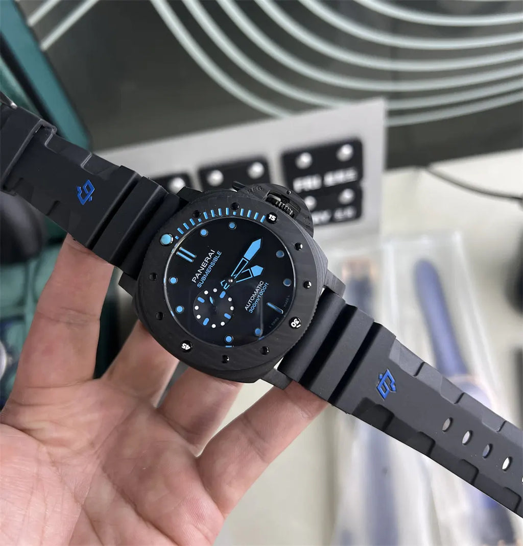Panerai Black Blue Submersible - Hình 5
