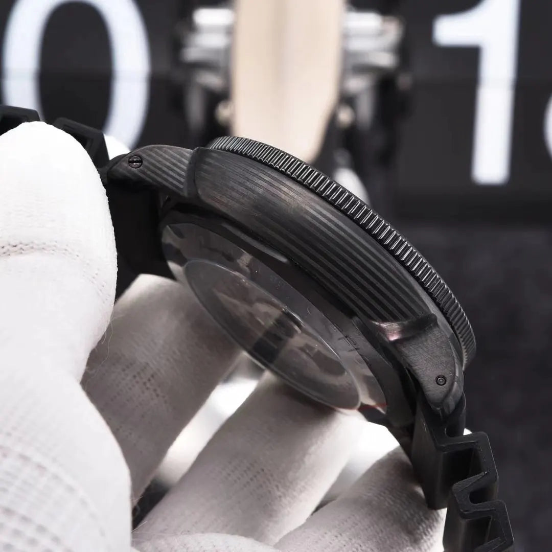 Panerai Carbotech Black Rubber luminor - Hình 2