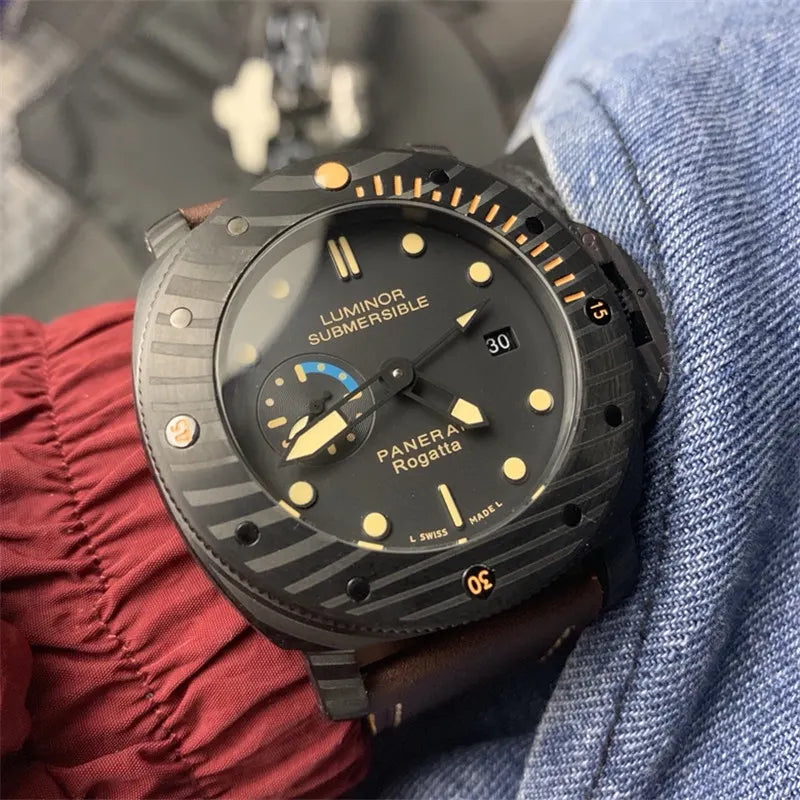 Panerai Carbon Fiber Black Dial