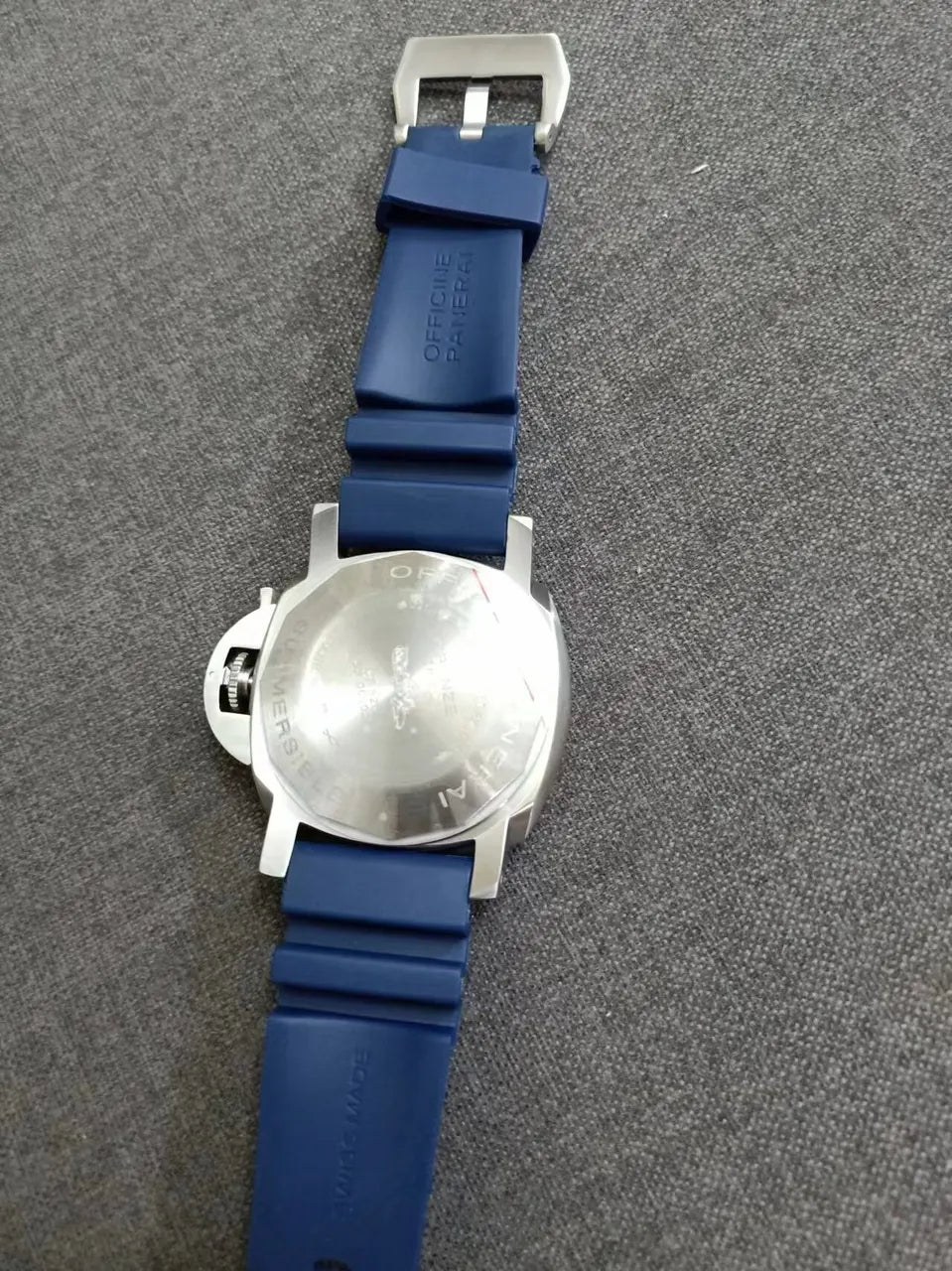 Panerai Submersible Blue Rubber - Hình 2