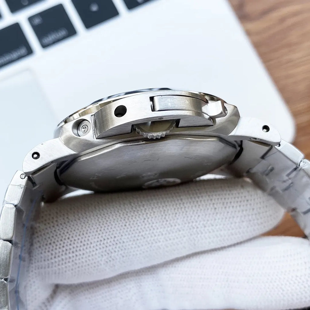 Panerai White Dial Chronograph - Hình 3