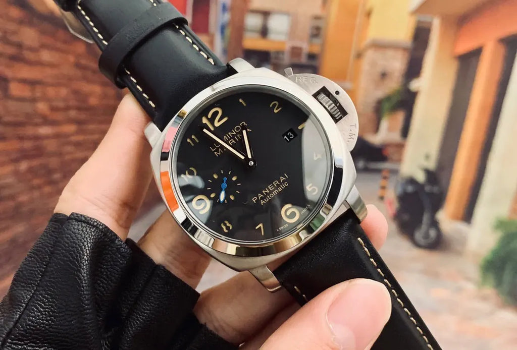 Panerai Luminor Marina Black Dial - Hình 5