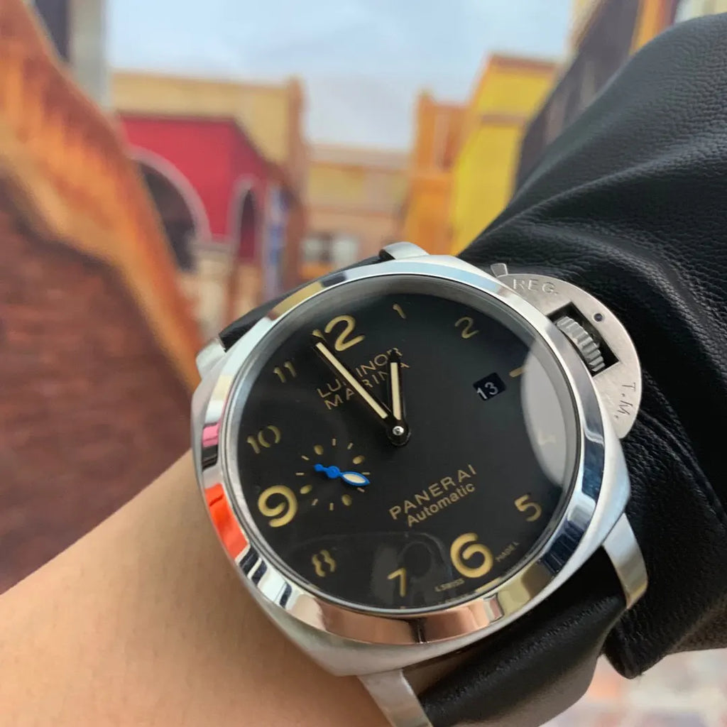 Panerai Luminor Marina Black Dial - Hình 2