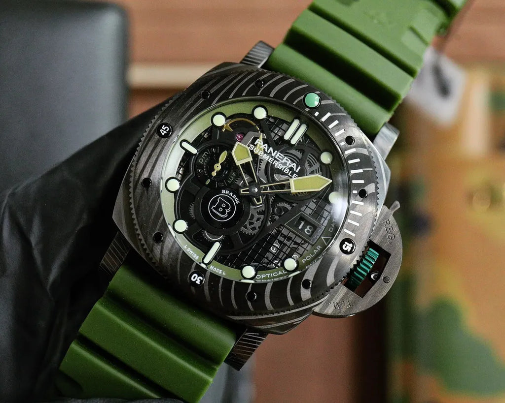 Panerai Brabus Black DLC Green