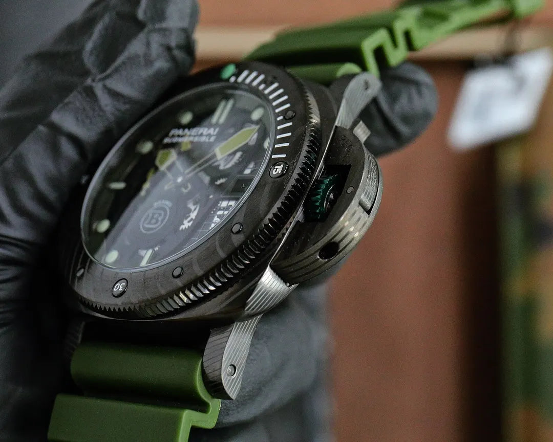Panerai Brabus Black DLC Green - Hình 3