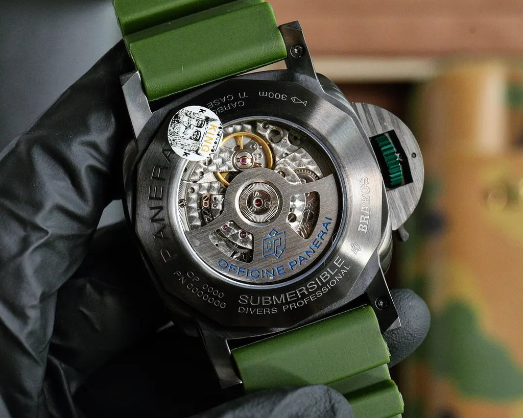 Panerai Brabus Black DLC Green - Hình 6