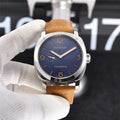 Panerai Radiomir Blue Dial Tan Leather