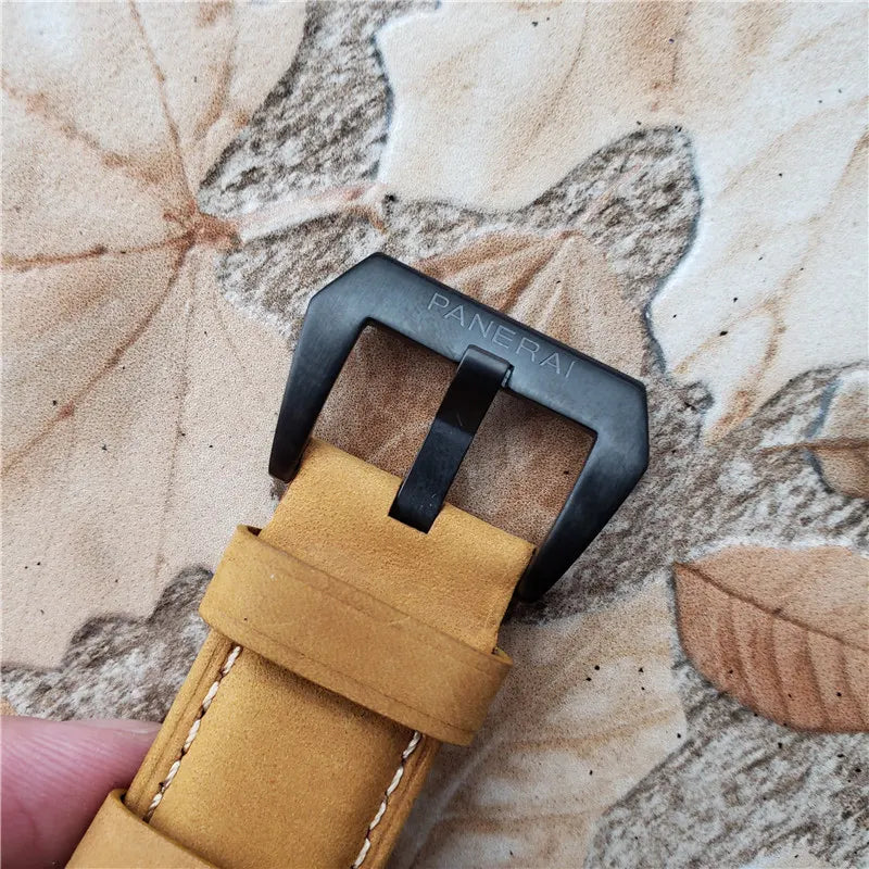 luminor Panerai Ceramica Tan Leather - Hình 3