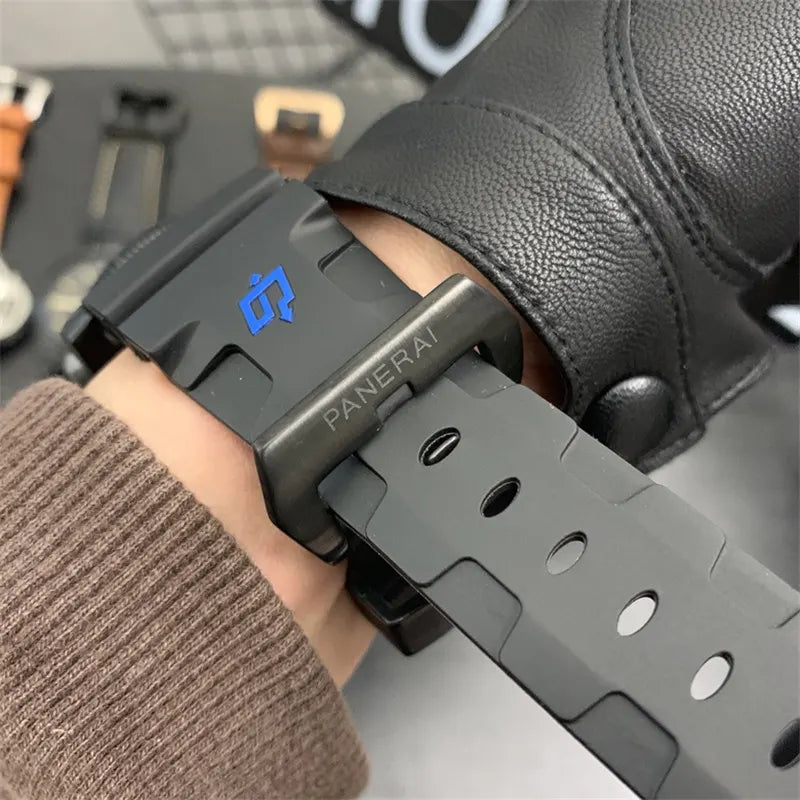 Panerai Carbotech Black Rubber - Hình 3