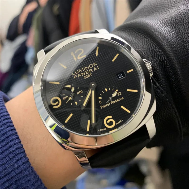 dial Panerai Luminor GMT Black - Hình 7