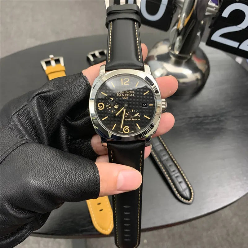 dial Panerai Luminor GMT Black - Hình 4