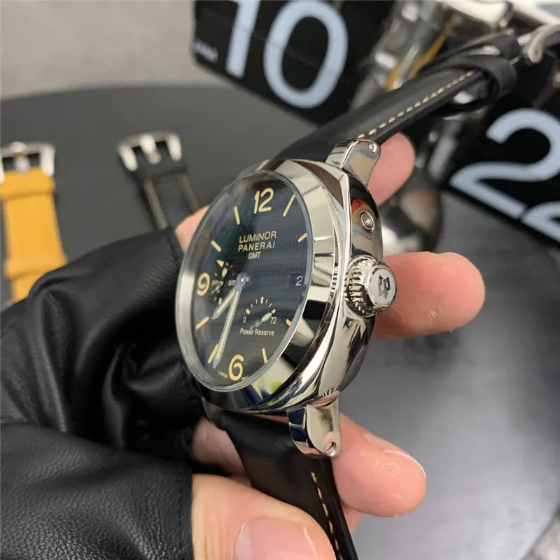dial Panerai Luminor GMT Black - Hình 5