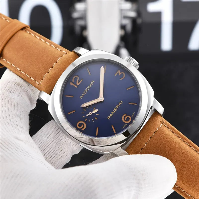 Panerai Radiomir Blue Leather - Hình 4