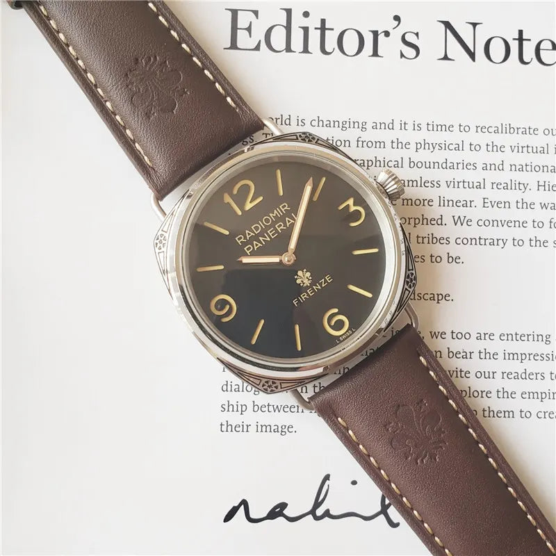 Panerai Radiomir Firenze Brown Leather - Hình 2