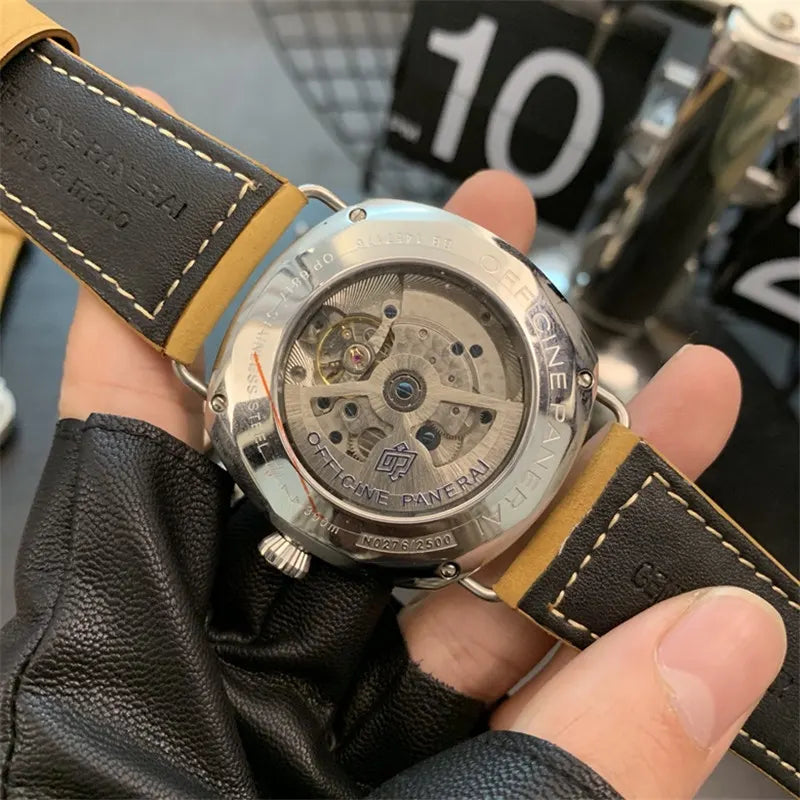 black Vintage Style Watch - Hình 5