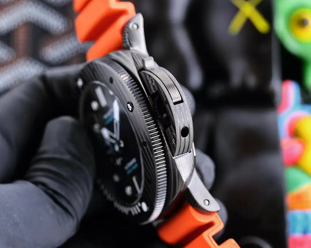 Panerai Submersible Orange Strap - Hình 4