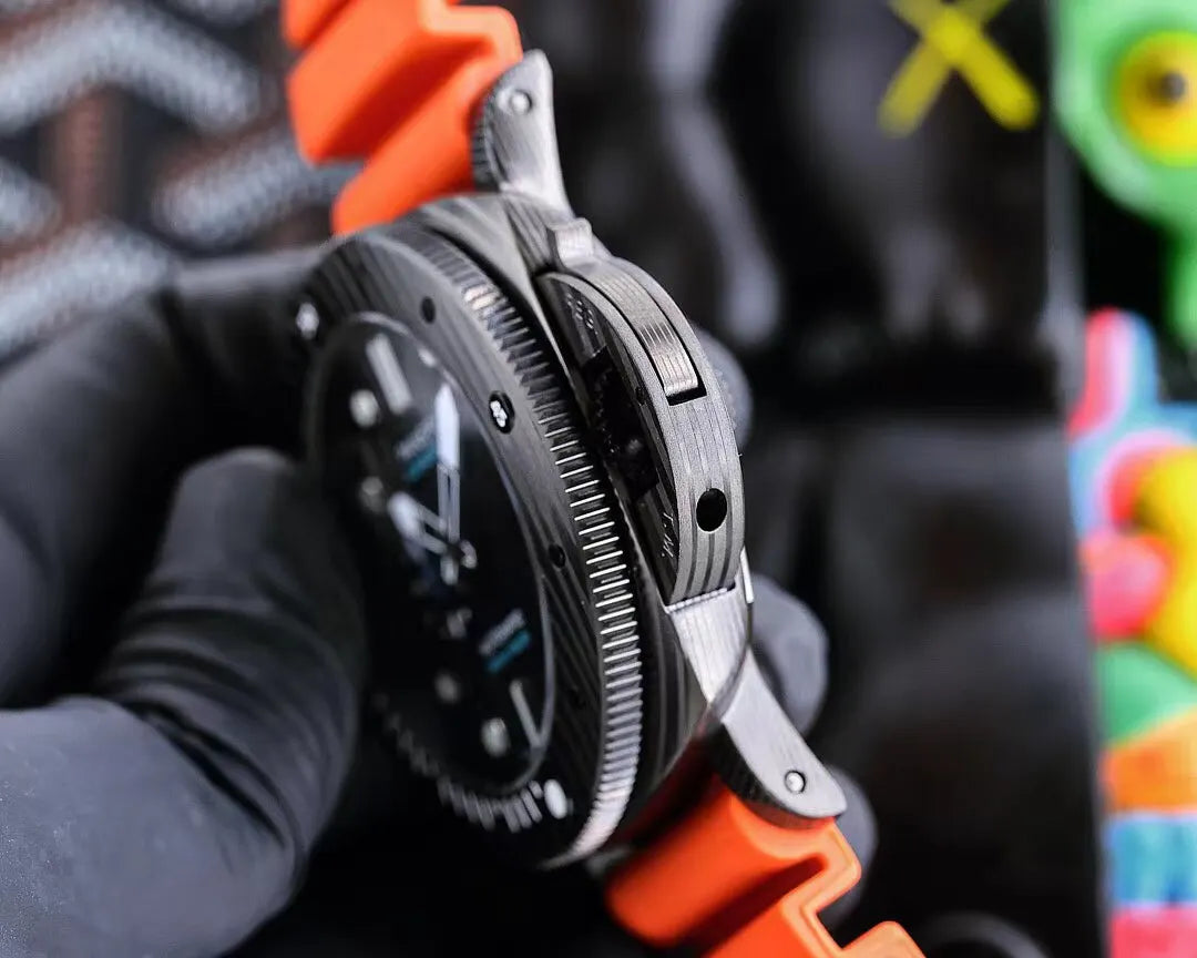 Panerai Submersible Orange Strap - Hình 4