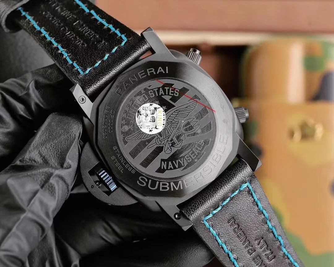 Panerai Black Rubber Dive Watch