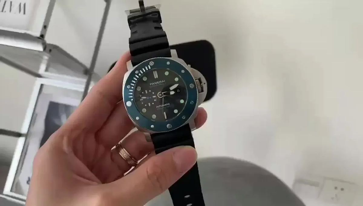 Panerai Submersible Blue Bezel