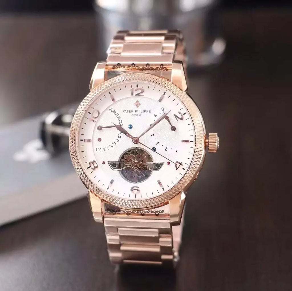 white Patek Philippe Rose Gold