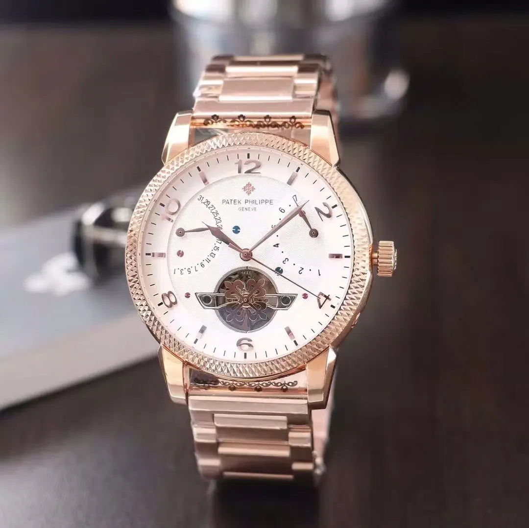 white Patek Philippe Rose Gold