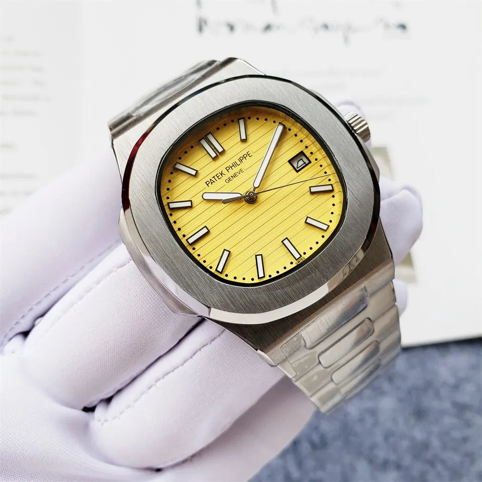 Patek Philippe Yellow Dial - Hình 6